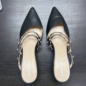 Marc fisher slip on kitten heel